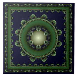 Fraktal Orientalische Keramik Fliese
