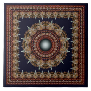 Fraktal Orientalische Keramik Fliese