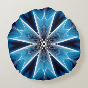 Fraktal Pillow ~ Mandelbrot ~ Fibonacci ~ * ~ Rundes Kissen