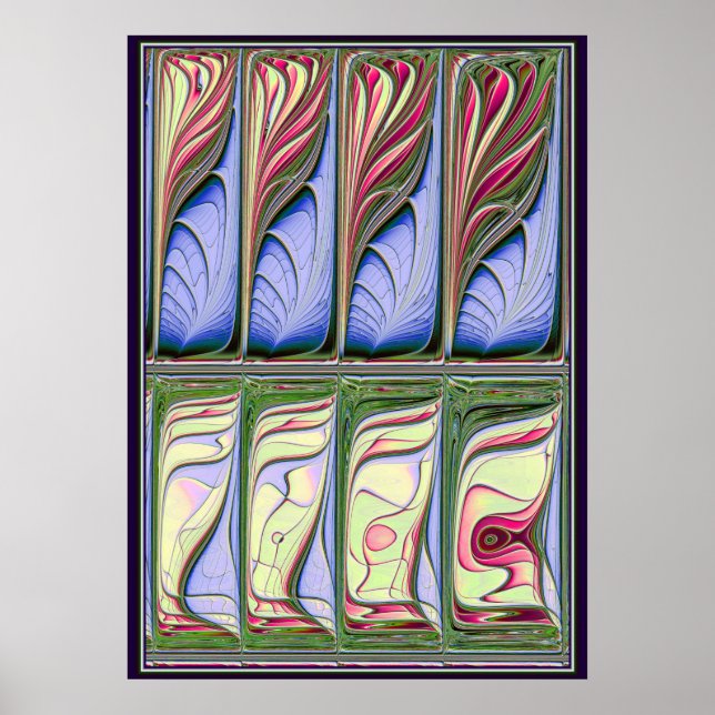 Fraktal Poster (Vorne)