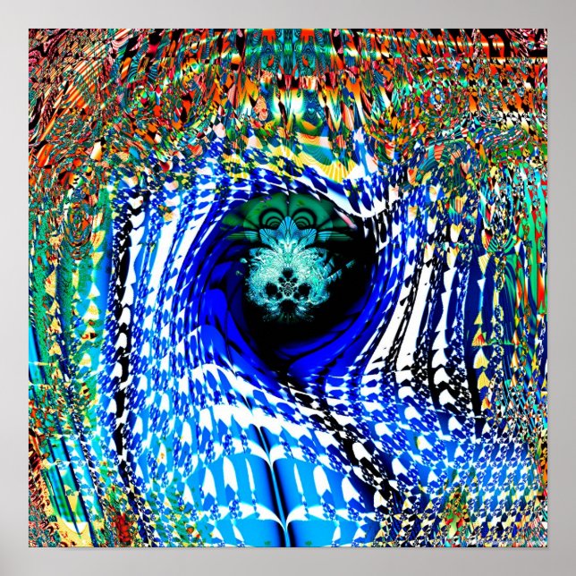 Fraktal Projektion 2.7a Poster (Vorne)