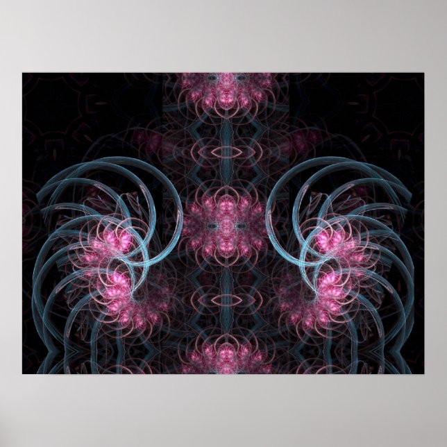 FRAKTAL PSYMURAI POSTER (Vorne)