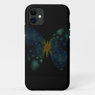 Fraktal Schmetterling iPhone Case