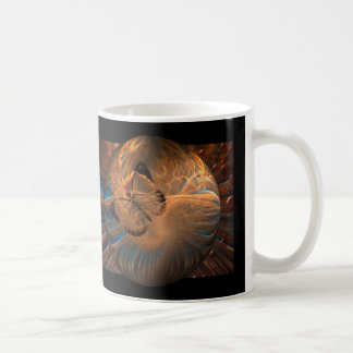 Fraktal-Schmetterling Kaffeetasse