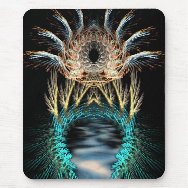 Fraktal Spiritiz Mousepad (Vorne)