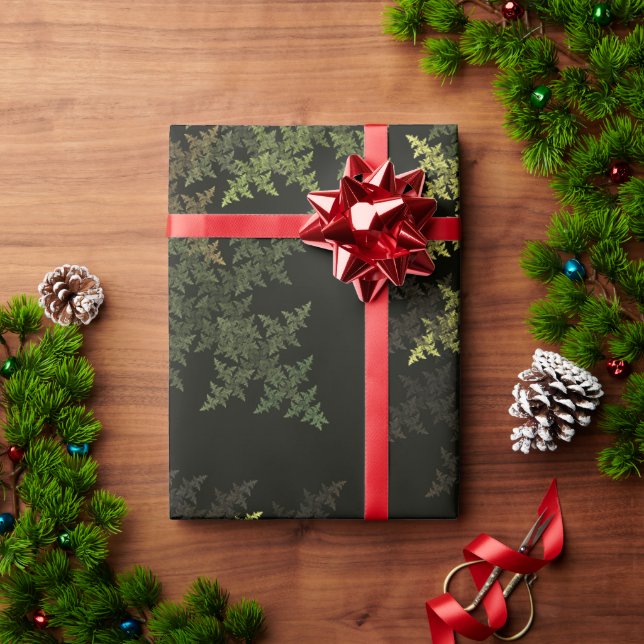Fraktal-Tarnung Geschenkpapier (Feiertagsgeschenk)