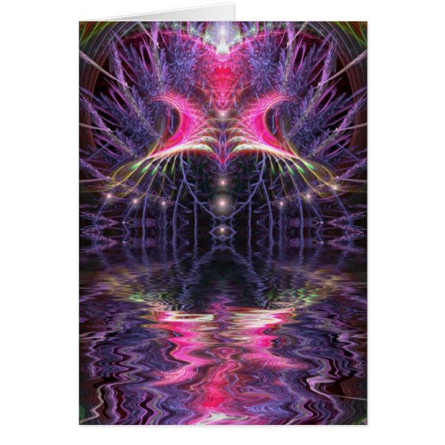 Fraktal-Tempel-Karte (Vorne)