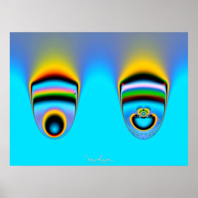 Fraktal Theater-Logo Poster (Vorne)