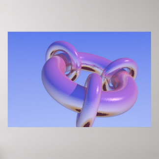 Fraktal Torus Progression 1 Poster