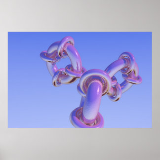 Fraktal Torus Progression 2 Poster