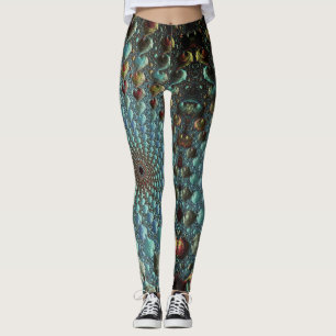 Fraktal trippy Leggings