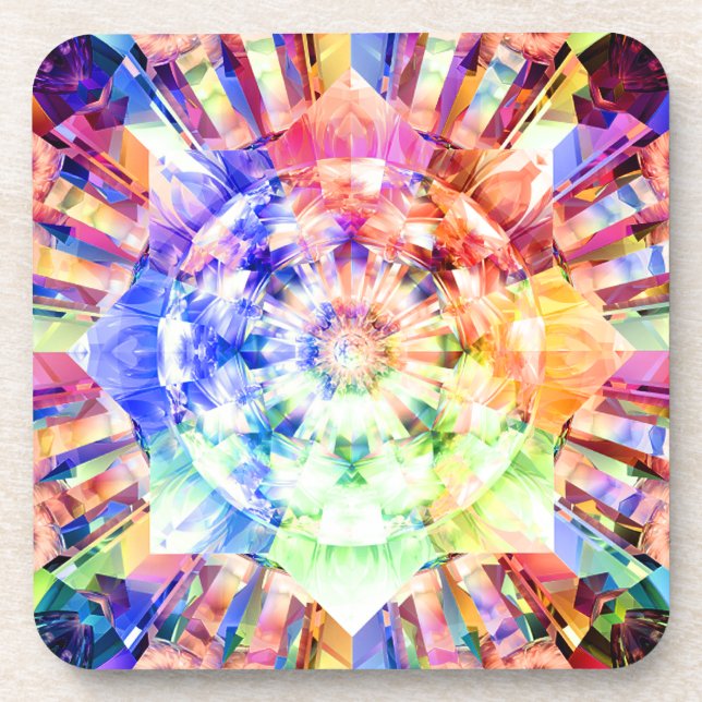 Fraktal Untersetzer (Vorderseite)