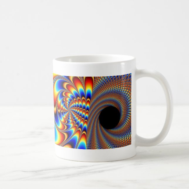 Fraktal Wink Kaffeetasse (Rechts)