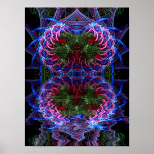 Fraktaldrops Druck & Poster