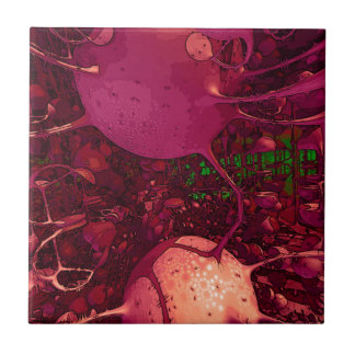 Fraktaldschungel Fliese