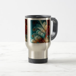 Fraktale Federn Travel/Commuter-Tasse, 0,44 l Reisebecher