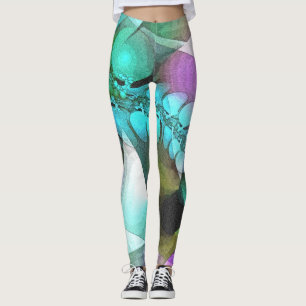 Fraktale Komposition - MODERNE ARABESKE Leggings