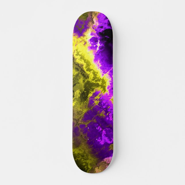 Fraktale Kunst 1-4 Skateboard (Vorne)