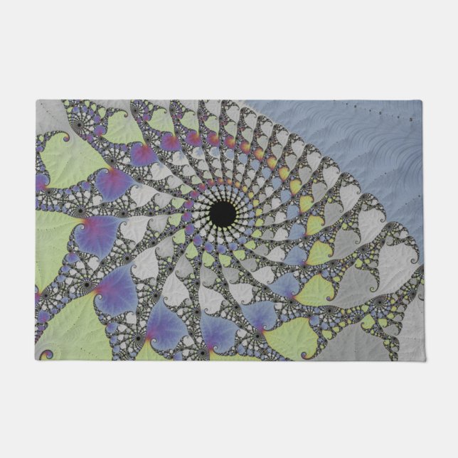 Fraktale Textur Fußmatte (Vorderseite)