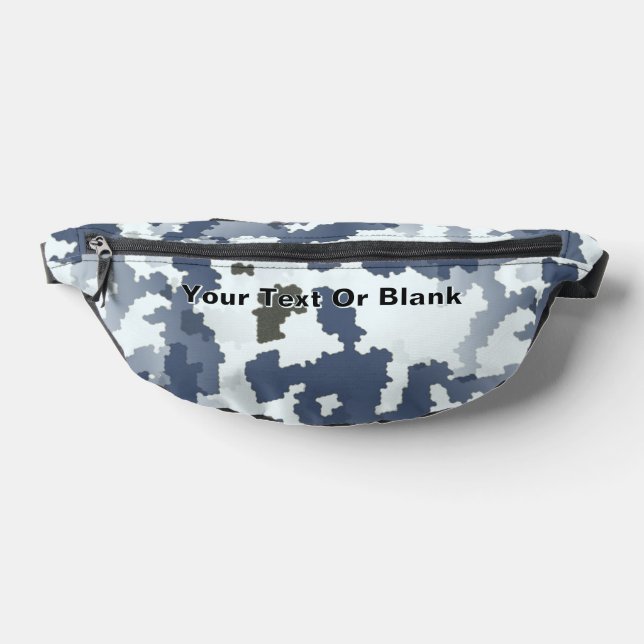 Fraktale Wintertarnung Bauchtasche (Ablage )