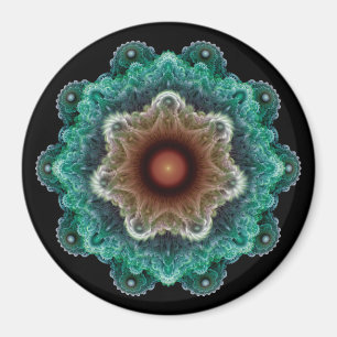 Fraktales flamboyantes Ornament Magnet