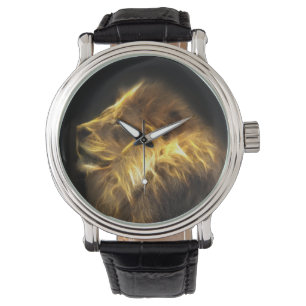 Fraktallöwe Armbanduhr