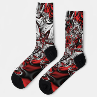 Fraktalmuster Socken