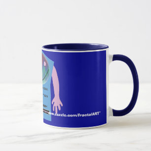 Fraktalsucht-Anagramm-Tasse # 4 Tasse