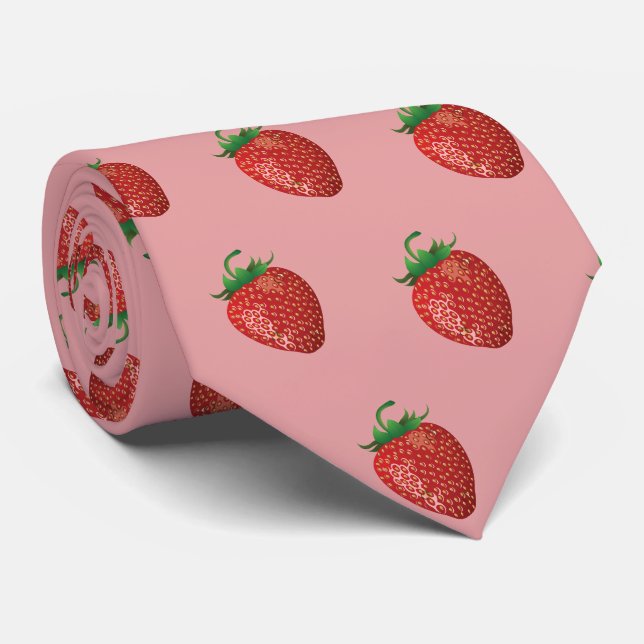 Framboise | CRAVATE | Rose (Roulé)