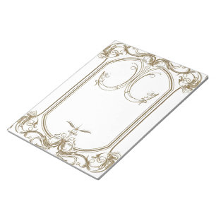 Frame Elegant verkörpern Notizblock