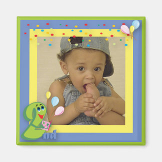 Frame Magnet zum zweiten Geburtstag des Fotos
