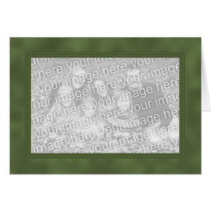 Frame Template Card - Smokey Green