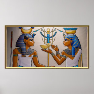Frame TV Pharaonic Poster