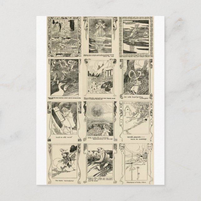 FrameCollage Postkarte (Vorderseite)