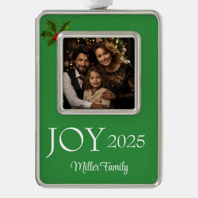 Framed Photo  Rahmen-Ornament Silber (Vorderseite)