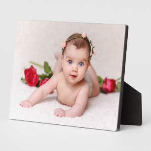 Frameless Custom Foto Tabletop Easel Back Fotoplatte