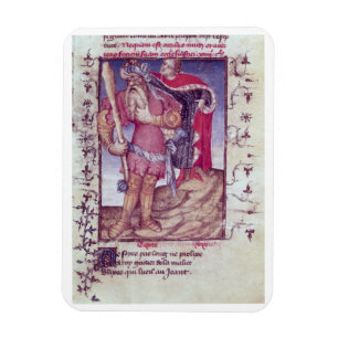 Franc 606 f.11 Ulysses, der das Auge des Zyklops Magnet