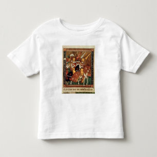 Franc 9084 f.20v: Ritter zu Pferd Kleinkind T-shirt