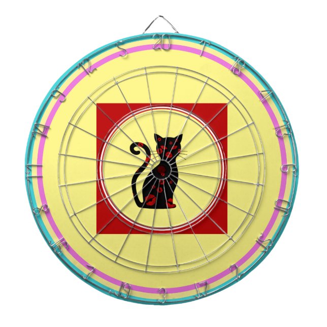 Français : Bonne Soiree Cible de flechettes (Devant)