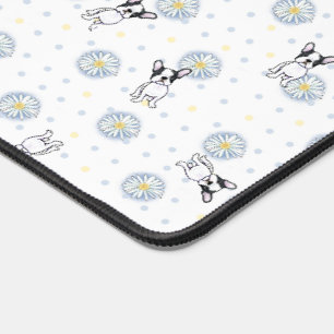 Français et marguerites Art Desk Mat