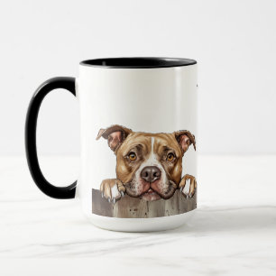 Français Staffordshire Bull Terrier Chien Mug