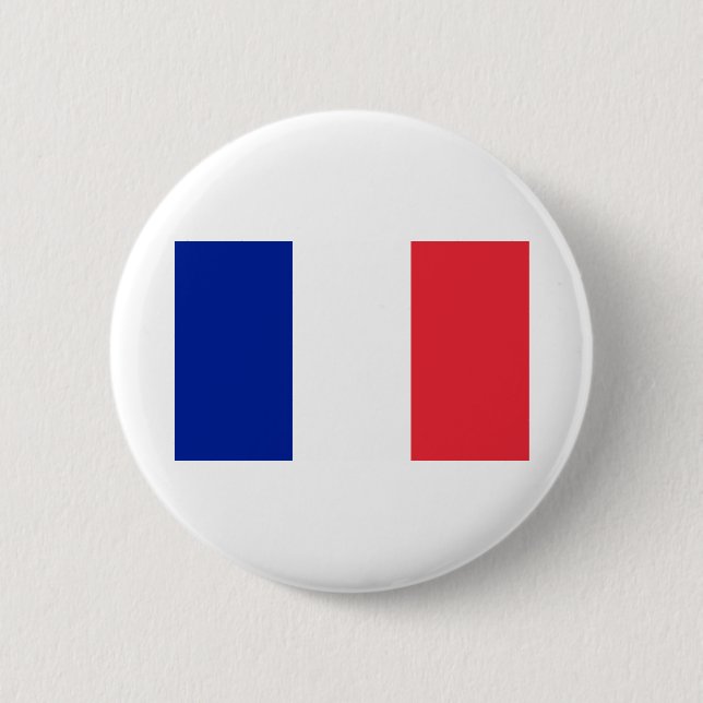 Française - France Flag Button (Vorderseite)