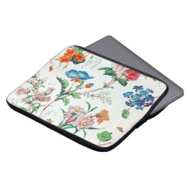 France 1830 Floral Antique Wallpaper Laptopschutzhülle