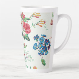 France 1830 Floral Antique Wallpaper Milchtasse