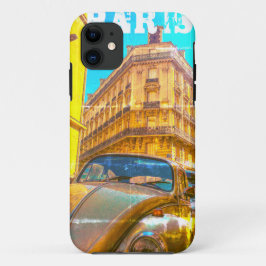France Architecture French Street Old Car Paris Case-Mate iPhone Hülle