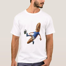 France Baguette Soccer Mascot T-Shirt - Group I