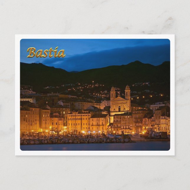 France - Bastia - Postkarte (Vorderseite)
