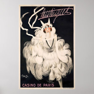 France, Casino de Paris Affiche Vintage par Leonet