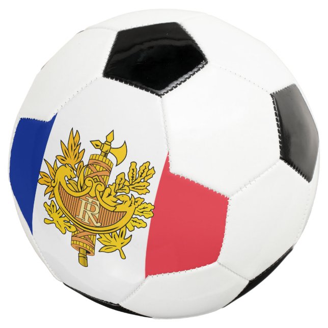France-Emblem Fußball (Dreiviertel)