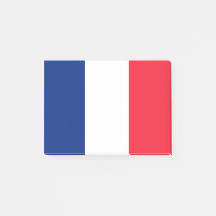 France Flag Post-it Klebezettel